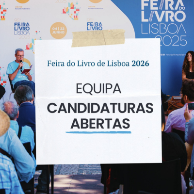 96.ª Feira do Livro de Lisboa - Candidaturas abertas para Equipa